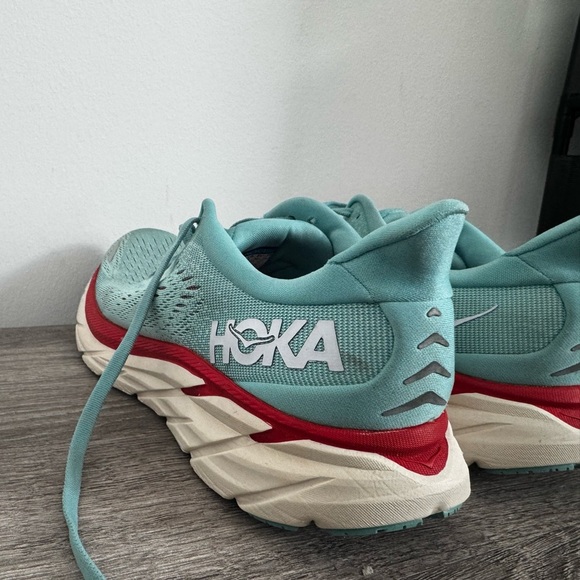 HOKA ONE ONE Clifton 8 Aquarelle 1119394-AEBL Women’s 7.5B Running Shoe/Sneaker - Picture 7 of 15